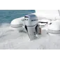 Honda BF 40 Rövid Tribes Csónakmotor Önindítóval,Távirányítóval és Elektromos Kiemeléssel Propeller Nélkül